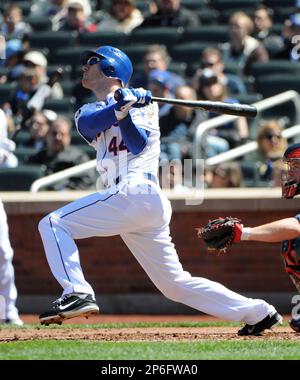 New York Mets outfielder Jason Bay #44 during a game against the Milwakee  Brewers at Citi Field on August 21, 2011 in Queens, NY. Brewers defeated  Mets 6-2. (Tomasso DeRosa/Four Seam Images