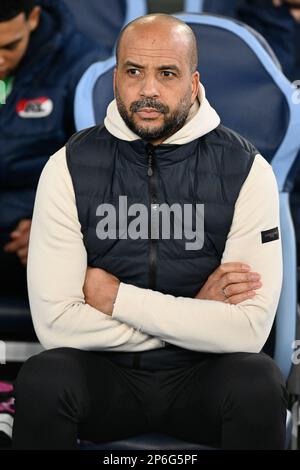 Stadio Olimpico, Rome, Italy. 7th Mar, 2023. Europa Conference League Football; Lazio versus AZ Alkmaar; Pascal Jansen coach of AZ Alkmaar Credit: Action Plus Sports/Alamy Live News Stock Photo