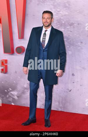 London, UK - 7th March 2023 Zachary Levi at UK Special Screening of Shazam! Fury of the Gods, at Cineworld Leicester Square, London.    Credit: Nils Jorgensen/Alamy Live News Stock Photo