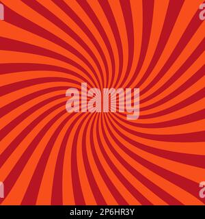 Sun rays red vector abstract background Stock Vector