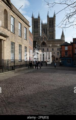 Lincoln Cathedral, England, UK Stock Photo