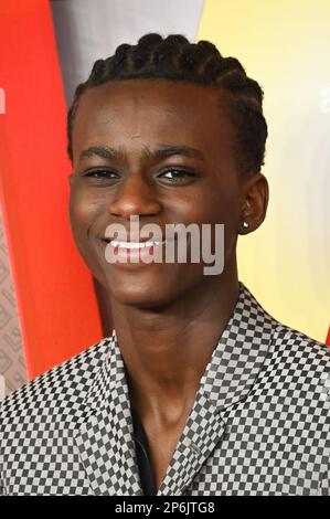 Callum Daniel attends Special Screening of Shazam! Fury of the Gods at Cineworld Leicester Square, London, UK. Photo date: 7th March 2023. Stock Photo