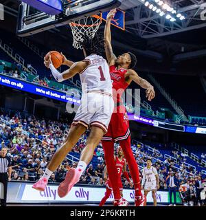 Greensboro, NC, USA. 7th Mar, 2023. Florida State Seminoles guard ...