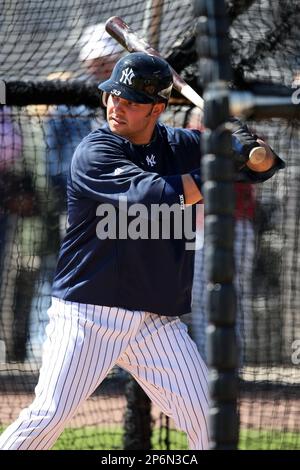 Nick Swisher New York Yankees outfielder getting his beard shaved at the  Art of Shaving, Americana at Brand Los Angeles, California - 03.11.10 Stock  Photo - Alamy