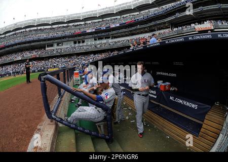 Nelson Cruz #17 of the Texas Rangers before a game against the Los Angeles  Angels at Angel Stadium on June 2, 2012 in Anaheim,California. Los Angeles  defeated Texas 3-2.(Larry Goren/Four Seam Images