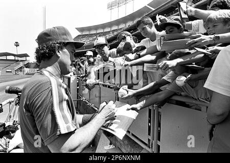 Montreal Expos catcher Gary Carter -- Please credit photographer Kirk  Schlea Stock Photo - Alamy