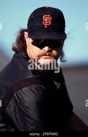 Rod Beck of the San Francisco Giants during a game at Candlestick Park in  San Francisco, California during the 1997 season.(Larry Goren/Four Seam  Images via AP Images Stock Photo - Alamy