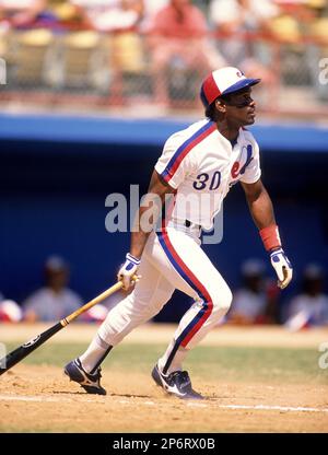 Tim Raines Holds His Plaque Baseball Editorial Stock Photo - Stock