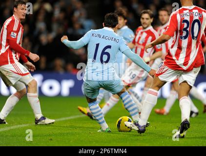 Sergio Aguero hits scoring landmark as merciless Manchester City