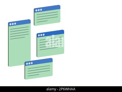 Vector illustration with school and office supplise laing on desk. Paper, pencil, pen, ruller, calendar. Letters digits. Hand drawing bright color Stock Vector