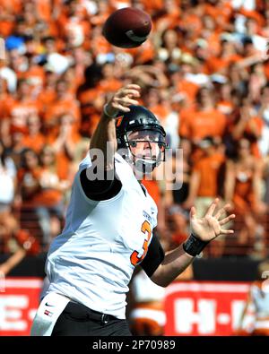 Oklahoma State Cowboys Jersey #3 Brandon Weeden NCAA Football Black