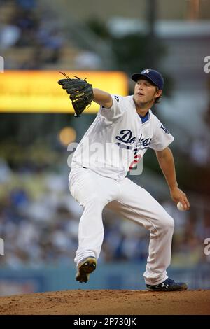 Los Angeles Dodgers pitcher Clayton Kershaw (22) argues with first base  umpire Brian O'Nora during an MLB regular season game against the Chicago  Cubs Stock Photo - Alamy