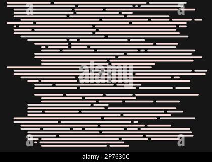 Cartoon coding simulated lines vector illustration Stock Vector