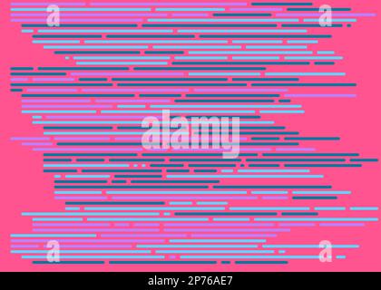Cartoon coding simulated lines vector illustration Stock Vector