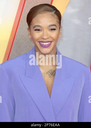 Yinka Bokinni attending the Brit Awards 2023 at the O2 Arena, London