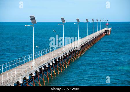 Streaky Bay Jetty - South Australia Stock Photo