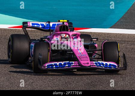 MANAMA, BAHRAIN, Sakhir circuit, 3. March 2023: #10, Pierre GASLY, FRA, Alpine F1 Team, during the Bahrain Formula One Grand Prix at the Bahrain Inter Stock Photo