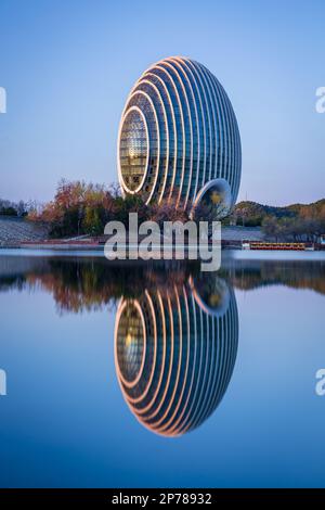 Sunrise Oriental Kempinski Hotel Stock Photo