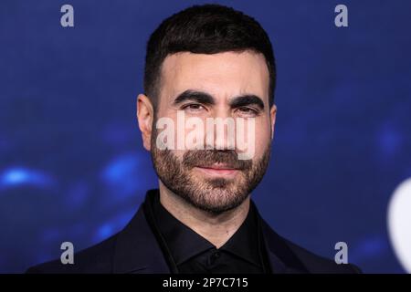 WESTWOOD, LOS ANGELES, CALIFORNIA, USA - MARCH 07: Brett Goldstein arrives at the Los Angeles Premiere Of Apple TV+'s Original Series 'Ted Lasso' Season 3 held at the Regency Village Theatre on March 7, 2023 in Westwood, Los Angeles, California, United States. (Photo by Xavier Collin/Image Press Agency) Stock Photo