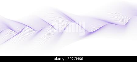 Abstract background with parallel lines. Futuristic technological background. Creates the effect of an optical illusion. Stock Vector