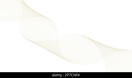 Abstract background with parallel lines. Futuristic technological background. Creates the effect of an optical illusion. Stock Vector