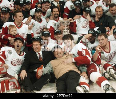 FILE - In this June 13, 2002, file photo, Detroit Red Wings