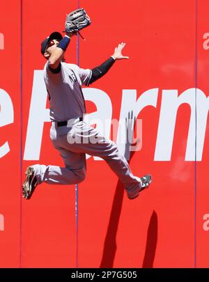 Yankees Nick Swisher at bat. Toronto Blue Jays defeated the New York  Yankees 5-4 at Yankee Stadium, Bronx, New York (Credit Image: © Anthony  Gruppuso/Southcreek Global/ZUMApress.com Stock Photo - Alamy