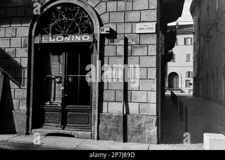 Archives 90ies: snapshot in Turin, Piémont, Italy, 1996 Stock Photo