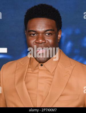 07 March 2023 - Westwood, California - Sam Richardson. Apple Original Series ''Ted Lasso'' Season 3 Premiere at Regency Village Theater. (Credit Image: © Billy Bennight/AdMedia via ZUMA Press Wire) EDITORIAL USAGE ONLY! Not for Commercial USAGE! Stock Photo