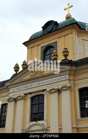 Evangelic church, Lutheran Church, Evanjelický kostol, Banská Štiavnica, Selmecbánya, Banská Bystrica region, Slovak Republic, Europe Stock Photo