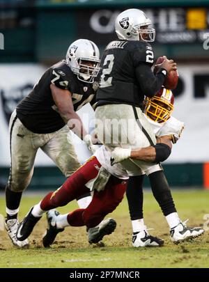 Kansas City Chiefs' Wallace Gilberry (92) before an NFL football game in  Oakland, Calif., Sunday, Nov. 15, 2009. (AP Photo/Ben Margot Stock Photo -  Alamy