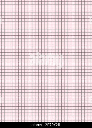 black colour graph paper over pink useful as a background Stock Photo