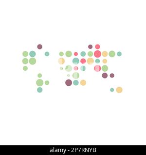 World Map Silhouette Pixelated generative pattern illustration Stock Vector