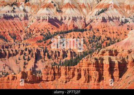 Dramatic landscape in Cedar Breaks National Monument in Utah, USA. Stock Photo