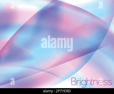 Abstract blurred background into acid colors. Horizontal vector pattern Stock Vector