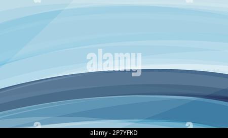 Abstract striped background with stripes tones of blue. Artistic vector graphic pattern. CMYK colors Stock Vector