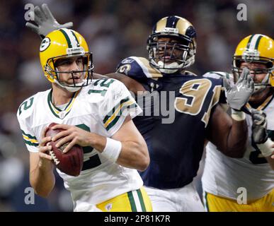 25 October 2009: Green Bay Packers Allen Barbre during the Packers game  against the Cleveland Browns in Cleveland, OH. (Icon Sportswire via AP  Images Stock Photo - Alamy