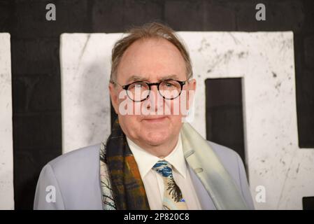 New York, USA. 08th Mar, 2023. Dermot Crowley attends the 'Luther: The Fallen Sun' film premiere at the Paris Theater in New York, NY on March 8, 2023. (Photo by Efren Landaos/Sipa USA) Credit: Sipa USA/Alamy Live News Stock Photo