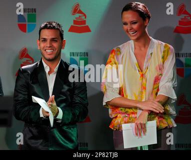 Reggaeton singer Tito El Bambino, of Puerto Rico, poses for