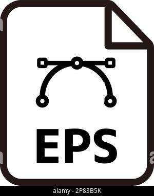 File formats vector icon illustration | eps Stock Vector