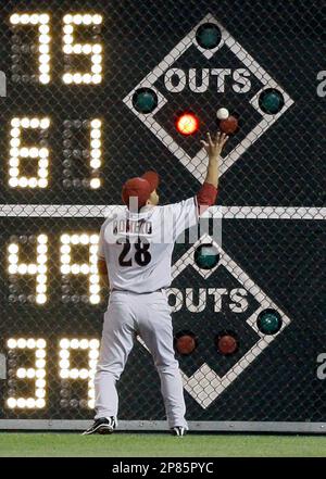 Arizona Diamondbacks' Evan Longoria plays during a baseball game,  Wednesday, May 24, 2023, in Philadelphia. (AP Photo/Matt Slocum Stock Photo  - Alamy