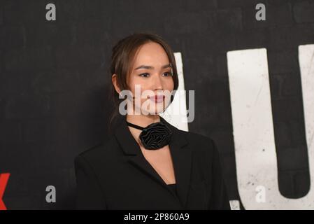 Vika Abbyaeva attends the 'Luther: The Fallen Sun' film premiere at the