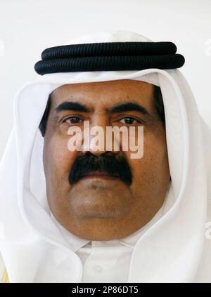 ARCHIV Der Emir von Katar, Scheich Hamid bin Khalifa AlThani
