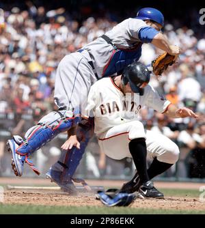 This is a 2009 photo of Edgar Renteria of the San Francisco Giants baseball  team. This image reflects the San Francisco Giants active roster as of  Monday, Feb. 23, 2009 when this