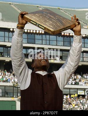 File:Rickey Henderson's retired number at Oakland Coliseum.JPG - Wikimedia  Commons