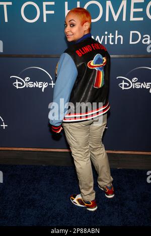 Los Angeles, United States. 08th Mar, 2023. Raven-Symone, at Disney  premiere of Bono & The Edge: A Sort of Homecoming, with Dave Letterman at The Orpheum Theater in Los Angeles, CA, USA on March 8, 2022. Photo by Fati Sadou/ABACAPRESS.COM Credit: Abaca Press/Alamy Live News Stock Photo