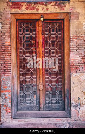 Emperor Shah Jahan was one of the main sponsors of the Mughal architecture and left a legacy of numerous buildings throughout India and Pakistan, part Stock Photo