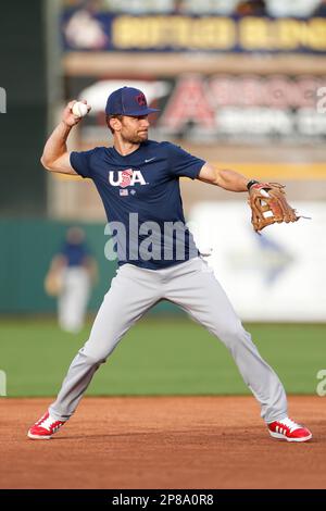 SCOTTSDALE, AZ - MARCH 08: Team USA shortstop Bobby Witt Jr. (15