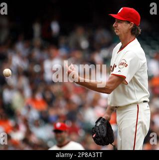 Houston Astros pitcher Randy Johnson plays in a game against the Chicago  Cubs at Wrigley Field in Chicago IL. (AP Photo/Tom DiPace Stock Photo -  Alamy