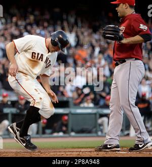 This is a 2009 photo of Edgar Renteria of the San Francisco Giants baseball  team. This image reflects the San Francisco Giants active roster as of  Monday, Feb. 23, 2009 when this